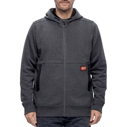 MILWAUKEE GRIDIRON™ Cipzáras pulóver (XXL) - szürke - 4932499397