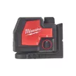 MILWAUKEE 4933478099 Akkus keresztvonal és pontlézer L4 CLLP-301C (1 x 3,0 Ah akku + USB töltők