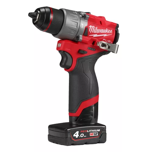 MILWAUKEE 4933479869 Akkus ütvefúró-csavarozó M12 FPD2-402X (2 x 4,0 Ah akku + töltő)