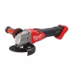 MILWAUKEE 4933498062 M18FSAG125XB-0 M18 FUEL™ 125 mm sarokcsiszoló fékező funkcióval és csúszta