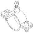 OBO 5040132 Földelő bilincs 1 1/4"
