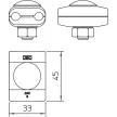 OBO 5315700 Rd 8mm összekötő 260 párhuzamos