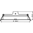 PHILIPS 59466/31/E3 MENSON 150 17W 4000K süllyesztett LED panel