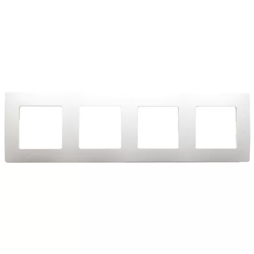 LEGRAND 665004 Niloé 4-es keret fehér