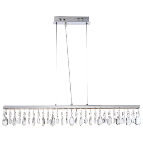 GLOBO Függeszték króm/üveg 5xLED 25W - 67059-5H