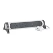 LEGRAND 694508 Elosztósor Premium 3x2P+F túlfeszültség-védelemmel USB-A+USB-C 1,5 m vezetékkel