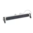 LEGRAND 694510 Elosztósor 5x2P+F túlfeszültség-védelemmel USB-A + USB-C 1,5 m vezetékkel