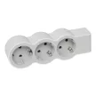 LEGRAND 694573 Elosztósor Standard 3x2P+F vezeték nélkül fehér-szürke