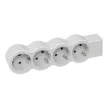 LEGRAND 694575 Elosztósor Standard 4x2P+F vezeték nélkül fehér-szürke
