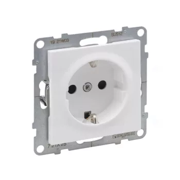   LEGRAND 721125 Suno 162 dugalj földelt fehér IP20 süllyesztett csavaros