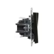 LEGRAND 721405 Suno csillárkapcsoló 10AX, fekete