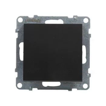 LEGRAND 721409 Suno egypólusú nyomó 6A, fekete