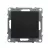 LEGRAND 721409 Suno egypólusú nyomó 6A, fekete