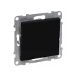 LEGRAND 721409 Suno egypólusú nyomó 6A, fekete