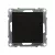 LEGRAND 721443 Suno vakfedél Program Mosaic adapterrel, fekete