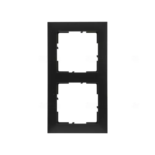 LEGRAND 721522 Suno 2-es keret, fekete