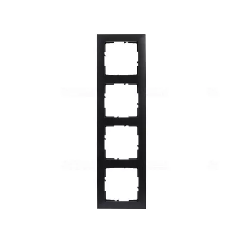LEGRAND 721524 Suno 4-es keret, fekete