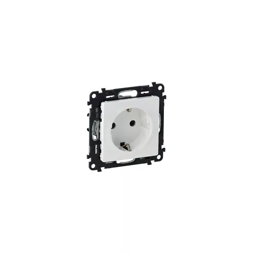 LEGRAND 753120 Valena Life 2P+F csatlakozóaljzat gyermekvédelemmel rugós vezetékbekötéssel fehé