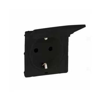   LEGRAND 756842 Valena Life dugalj burkolat csapfedeles fekete