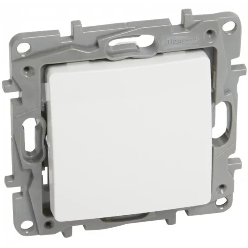 LEGRAND 764507 Niloé Egy pólusú nyomó körömmel fehér