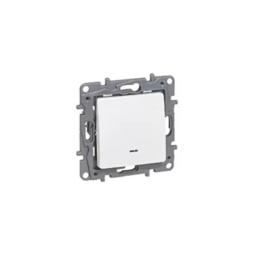 LEGRAND 764522 Niloé N106 nyomó betét 1- billentyűs 1v fehér IP20 süllyesztett