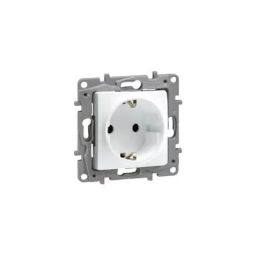 LEGRAND 764529 Niloé 162 2P+F dugalj gyv. csavaros bekötéssel fehér