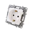 LEGRAND 764529 Niloé 162 2P+F dugalj gyv. csavaros bekötéssel fehér