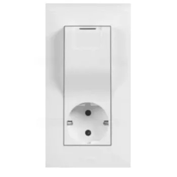 LEGRAND 764530 Niloé 162 2P+F/USB kombinált dugalj fehér