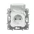LEGRAND 764531 Niloé 162 2P+F dugalj csavaros bekötéssel IP44 fehér