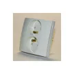 LEGRAND 764534 Niloé 2×2P+F Csatlakozóaljzat csavaros fehér