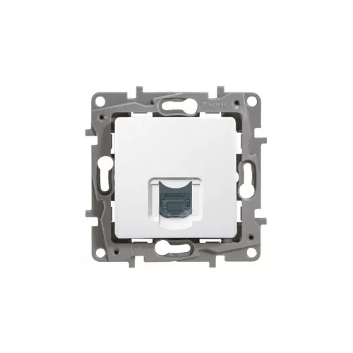 LEGRAND 764573 Niloé UTP csatlakozó aljzat fehér 1xRJ45 CAT 6