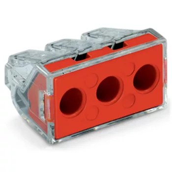 WAGO 773-173 Vezeték összekötő.3X2.5-6mm2 ÁTL