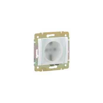   LEGRAND 774220 Valena 2P+F Csatlakozóaljzat csapófedéllel fehér IP44
