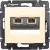 LEGRAND Valena 774339 tel csatl. krém 2RJ11
