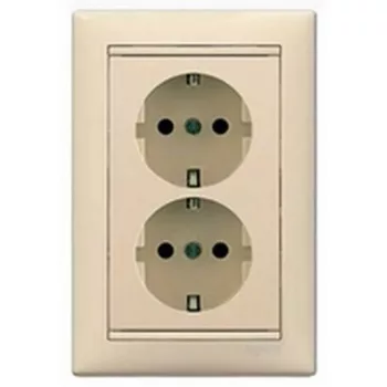 LEGRAND 774370 Valena 162/2 dupla dugalj elefántcsont