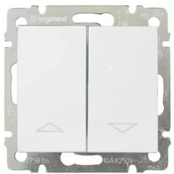 LEGRAND 774404 Valena Redőnykapcsoló fehér