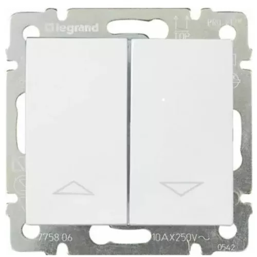 LEGRAND 774404 Valena Redőnykapcsoló fehér