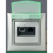 LEGRAND 774450 Valena 1-es keret fehér IP44