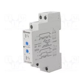   FINDER 80.91.0.240.0000 Aszimetrikus ütemadó relé 1 morse 16A AC/DC