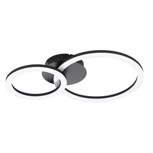 EGLO PARRAPOS-Z mennyezeti lámpa acél fekete / műanyag fehér 15W 2100lm - 900322