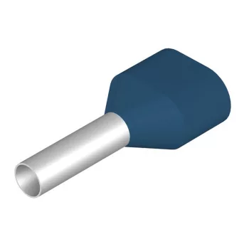   WEIDMÜLLER 9004430000 Szigetelt iker érvéghüvely 2x2,5/19 50db/csomag