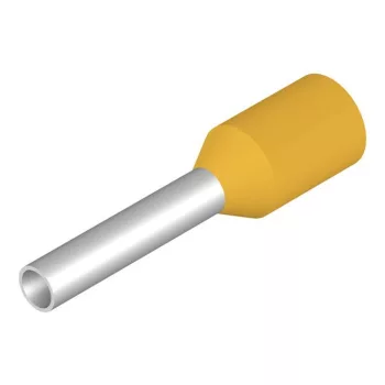   WEIDMÜLLER 9026080000 Szigetelt érvéghüvely 1/14 sárga 100db/csomag