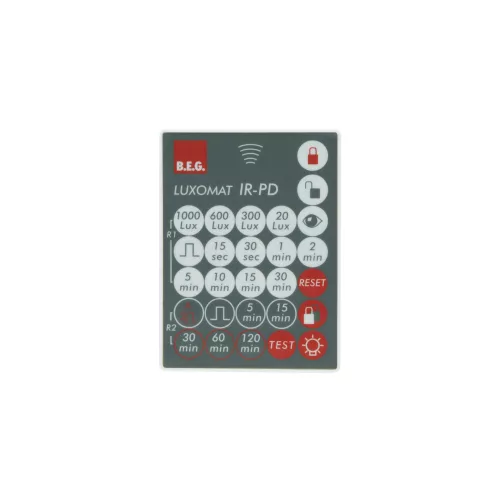 BEG 92160 Távirányító PD2(4)(5)-M-1(2)C érzékelőhöz infravörös (IR) fekete IR-PD
