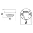 BEG 92580 Luxomat PD4-M-1C-AP Jelenlét érzékelő 360°, felületre szerelhető, fehér, IP20