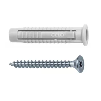 APOLO CELO 96FXSZ Dübel univerzális PZ2 facsavarral csavarméret: 4,5x45mm 6mmd-furat 30mm műany