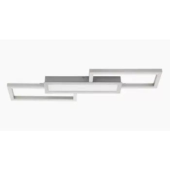   EGLO 99791 MONIROTE mennyezeti lámpa acél, alumínium matt nikkel / műanyag fehér 37W 4450lm