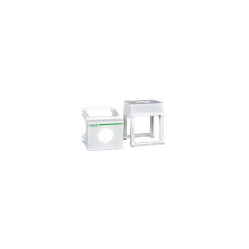 SCHNEIDER A9A15151 Installációs adapter 3TE maszkos beépítéshez kalapsínre nyomógomb szerelőlap