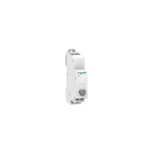 SCHNEIDER A9E18033 Nyomógomb sorolható 1ny 1z 20A 250V/ AC szürke 1M Acti9 iPB