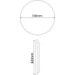 AVIDE LED mennyezeti lámpa Janet 15W NW 4000K - ACLO33NW-18W-JAN