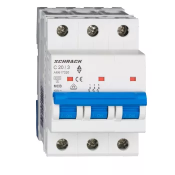 SCHRACK AM617102 Amparo Kismegszakító C 2A, 1 pólusú